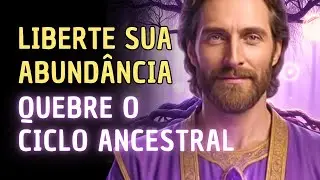 💜 LIBERTE-SE AGORA: Limpeza da Escassez Ancestral com a Chama Violeta de Saint Germain 