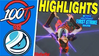 100 Thieves vs Luminosity | HIGHLIGHTS | BEST MOMENTS First Strike North America NSG Tournament BO3