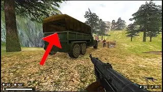 Что будет если СРАЗУ залезть в Грузовик в самом начале | Wolfenstein