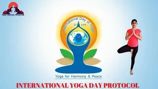 International Yoga Day Protocol | Yoga day Celebration | YCB #saryvinyasayogaflow #sarikapatilyoga