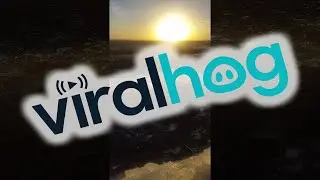 Nature Creates Beautiful Crystal Waves || ViralHog