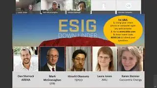 ESIG Down Under Breakout Session 2A: Evolving Energy Users