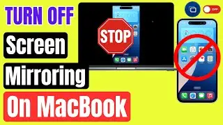 How to Turn Off Screen Mirroring in Settings on MacBook Pro / Air in 2026