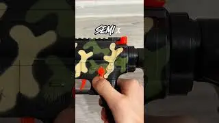 Fire Modes Review Toy Gun M416 #nerfgun #nerfbattle #blaster #nerfwar #airsoft  #nerfblaster