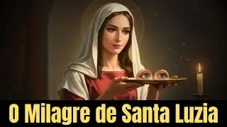 CONHE&Ccedil;A A HIST&Oacute;RIA DE SANTA LUZIA - A VIRGEM M&Aacute;RTIR DA LUZ
