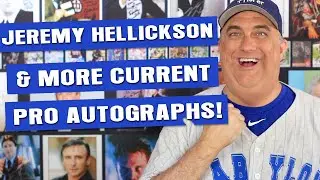 Jeremy Hellickson TTM autograph and more from current players
