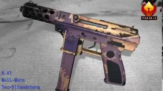 Tec-9 Sandstorm - Skin Wear Preview