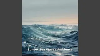 Sunset Sea Waves and Shoreline Water Sounds, Pt.12