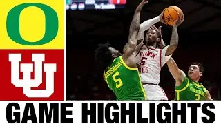 Oregon vs Utah Highlights | Men's Basketball | College Basketball 2025