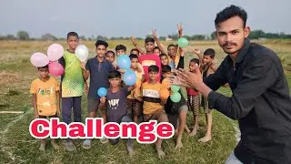 Balloon challenge video 🎈 funny challenge 😛