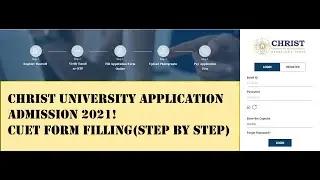 HOW TO FILL CUET APPLICATION FORM - 2021| CHRIST UNIVERSITY | SANSKAR JAIN