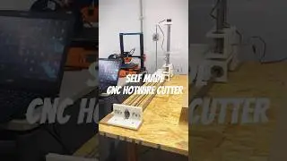 Self made CNC HOTWIRE CUTTER