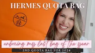 2nd Hermes Quota Bag Unboxing of 2024!! This might be my new holy grail bag!