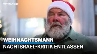 Weihnachtsmann nach Israel-Kritik entlassen