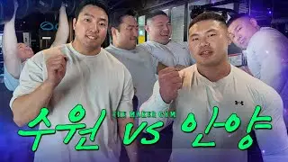 수원vs안양 가슴 맞다이