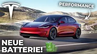 Neue Batterie f&uuml;r Tesla Model 3/Y & 6 Sitzer Model Y! (Tesla News)