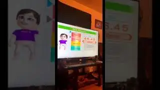Wii Fit did her wrong 😅 #funny #comedy #nintendo #wiifit #shorts