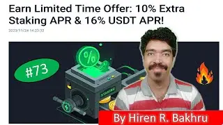 #73 | Kucoin Announcements | Earn Limited Time Offer: 10% Extra Staking APR & 16% USDT APR!