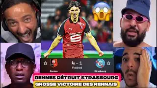 🚨😱 LES R&Eacute;ACTIONS : RENNES vs STRASBOURG (4-1)