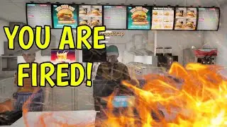 I Got FIRED Playing Fast Food Simulator
