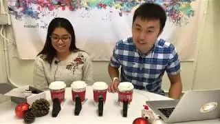 Facebook Live - Starbucks holiday drinks #nimatested