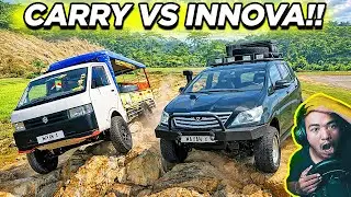 Carry Pickup Tahu Bulat vs Kijang Innova | BeamNG.drive