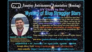 Mystery of Blue Straggler Stars   AstroTalk Session 36