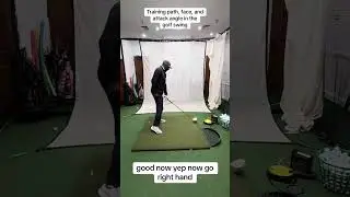 Golf Drill for Club Path, Face Angle, & Attack Angle