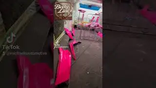 World's First Polaris RZR sprayed in fluorescent Body-liner paint replacement coating for SEMA.