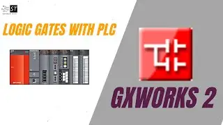 Logic gates ladder diagram in GXWORKS2