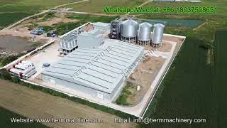 Professional Grain Silos manufacturer - Herm Machinery #silosystem #silobin #grainsilo #feedmill