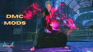Mod Showcase - VERGIL-DONO Yukata| PURPLE VFX | Bullying Goliath| DMC 5 MODS (DMD)