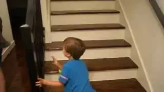 Seeing our house for the first time