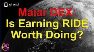Elrond Maiar DEX Farming: Holoride Launch Day Today, We Can Now earn RIDE - But Is It Worth It??????
