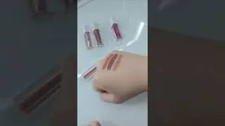 OFRA EVERYDAY NUDE MINI LIP SET swatches #makeup #unboxing