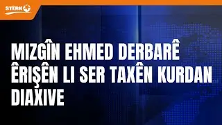 Mizgîn Ehmed derbarê êrişên li ser taxên Kurdan û bi cîh neanîna peymana 1 Nîsanê vedibêje
