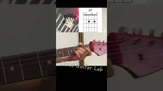 How to play A7 #chord #A7 #guitarlessons