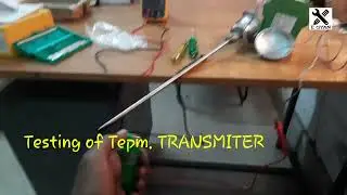 How to cheak tepm. Transmiter @ElectricalGyan.