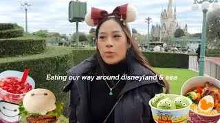EATING OUR WAY AROUND DISNEYLAND & SEA