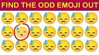 Odd one Out - Find the Odd emoji Game - Mixed Skill Level.