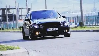 E55 AMG supercharger - Burnout, Drift, Donut, Sound