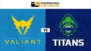Overwatch  Full Match Los Angeles Valiant vs Vancouver Titans OWL 2020 Season Opening Weekend  Day 2