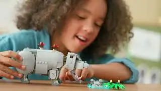 LEGO 31171 Machtige Neushoorn met Vogels