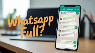 Как очистить хранилище WhatsApp на iPhone