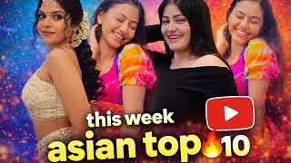 මේ සතියේ viral ම සෙට් එක 😍💘 | This week asian top 10 😚❤️ #trending #asia #girls