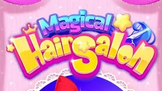 Magical hair salon princess game