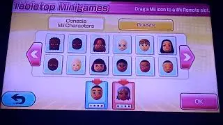 Wii Party U Gamepad Party Tabletop Minigames Amare vs All Master Console 