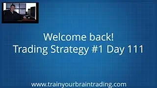 Trading Strategy #1 Day 111 - How To Trade MACD Divergence - Train Your Brain To Trade Successfully