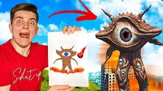 SVE ŠTO NACRTAM OŽIVI U GTA 5😱😲 *ovo je haos*