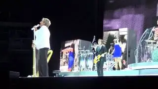 Rod Stewart Live @The Odyssey Arena Belfast June 2013 The opening sequence.This old heart of mine